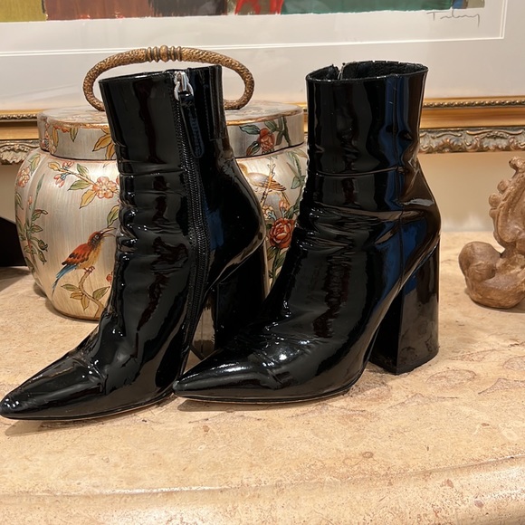 Alias Mae Ahara Bootie in Black Patent Leather - Picture 14 of 15